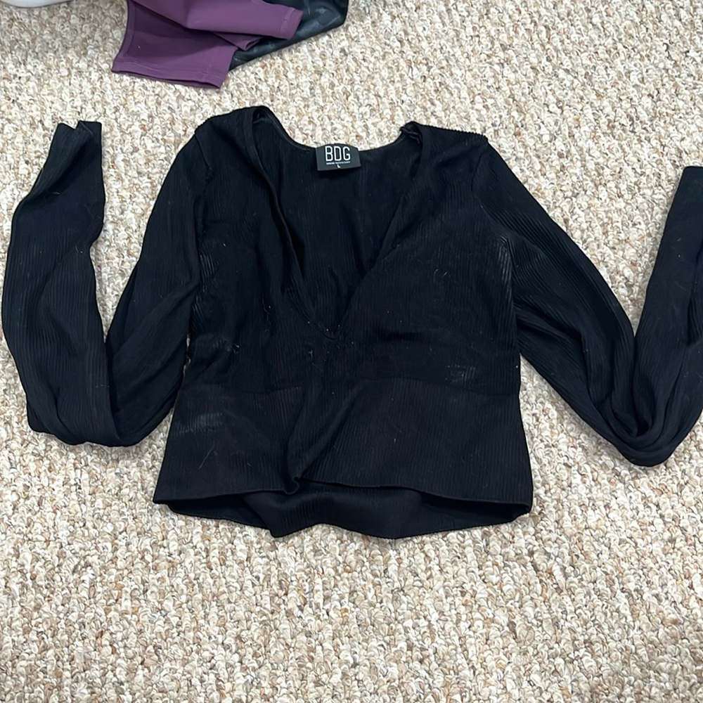 BDG cropped long sleeve